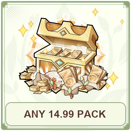 Qualsiasi pacchetto da 14.99