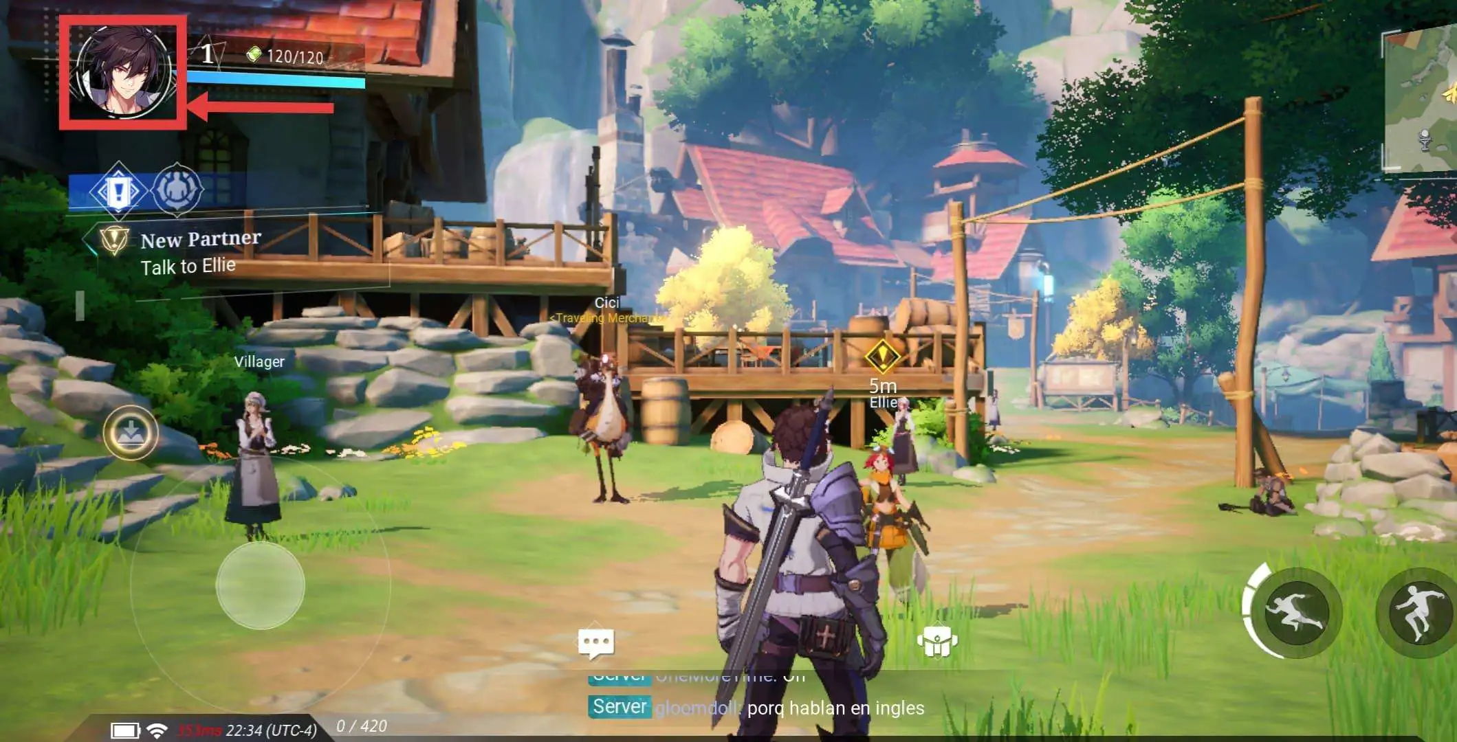 Crystal of Atlan main interface