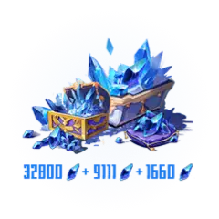 32800 Opals + 10771 Bonus
