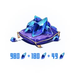 980 Opals + 229 Bonus