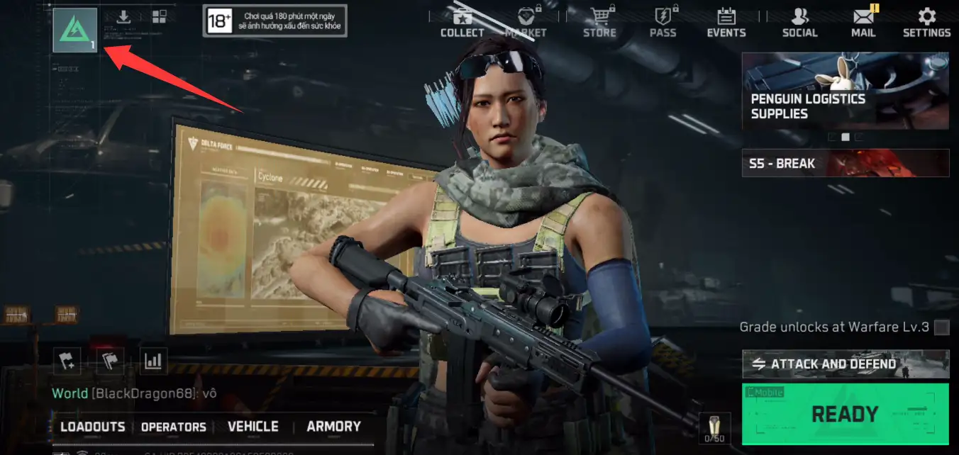 Garena Delta Force main