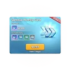 Speedup Weekly Card
