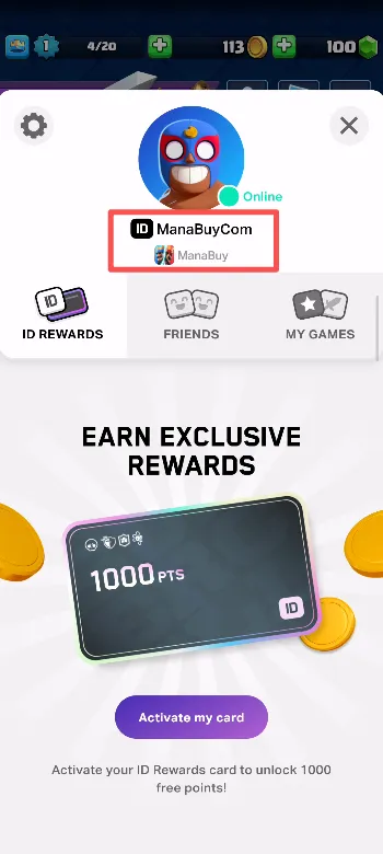 Supercell ID de Clash Royale