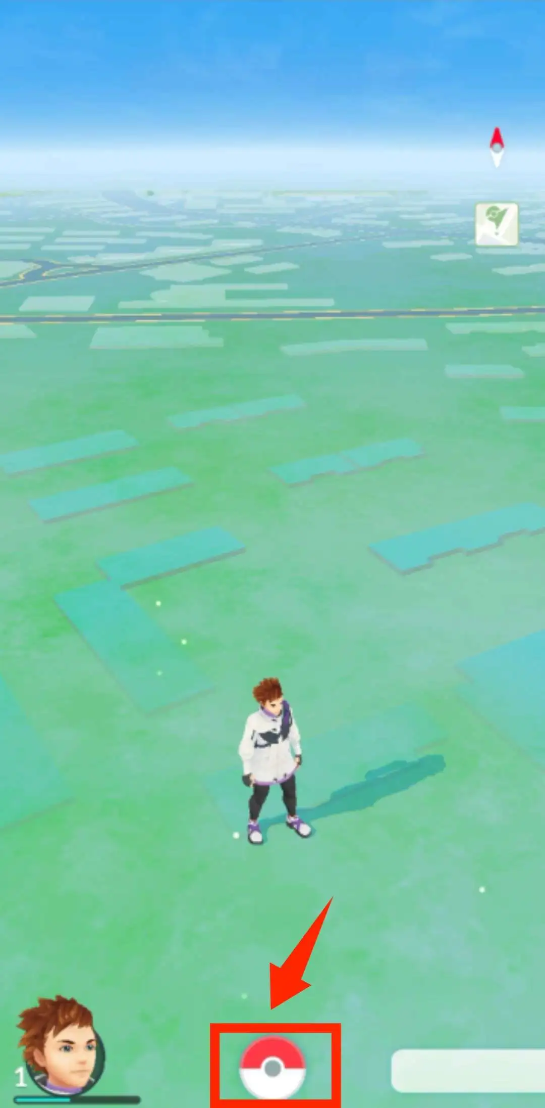 Pokémon GO open Settings