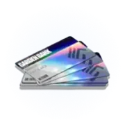 28 Rainbow Cards